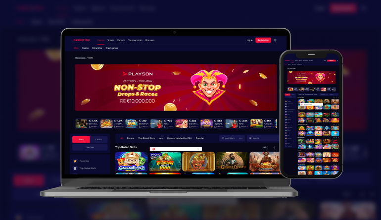 Mobile Gaming at 21bit Casino
