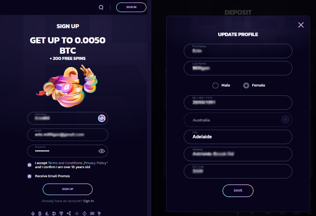 Sign Up to Play 21bit Casino Online: AU Registration Guide